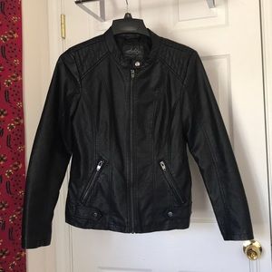 Designer Woman’s Leather Jacket Size M